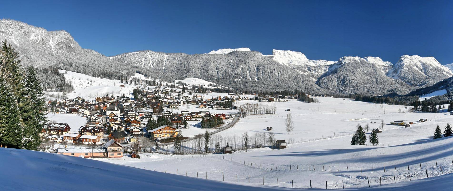 Panorama Wintersportort Tauplitz c Kreutzer